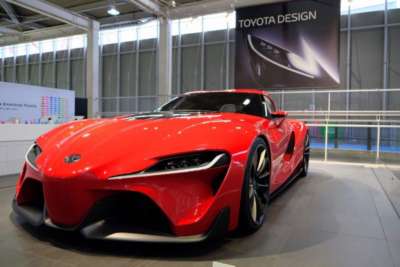 Toyota's new Supra in person