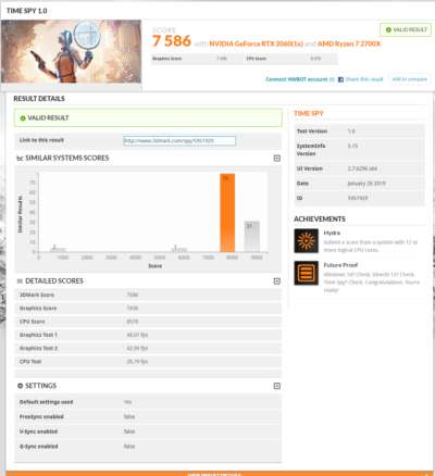 BenchmarkResults 1st page