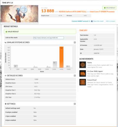 BenchmarkResults 1st page