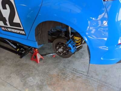 Ford RS Suspension Adjustment Upgrades