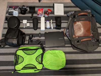 All I packed for a Month in Japan