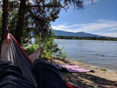 Hammock by the water