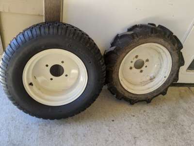 Yanmar Tractor Tires Front Swap